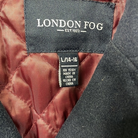 LONDON Fog peacoat L 12-14 navy blue - Picture 4 of 8